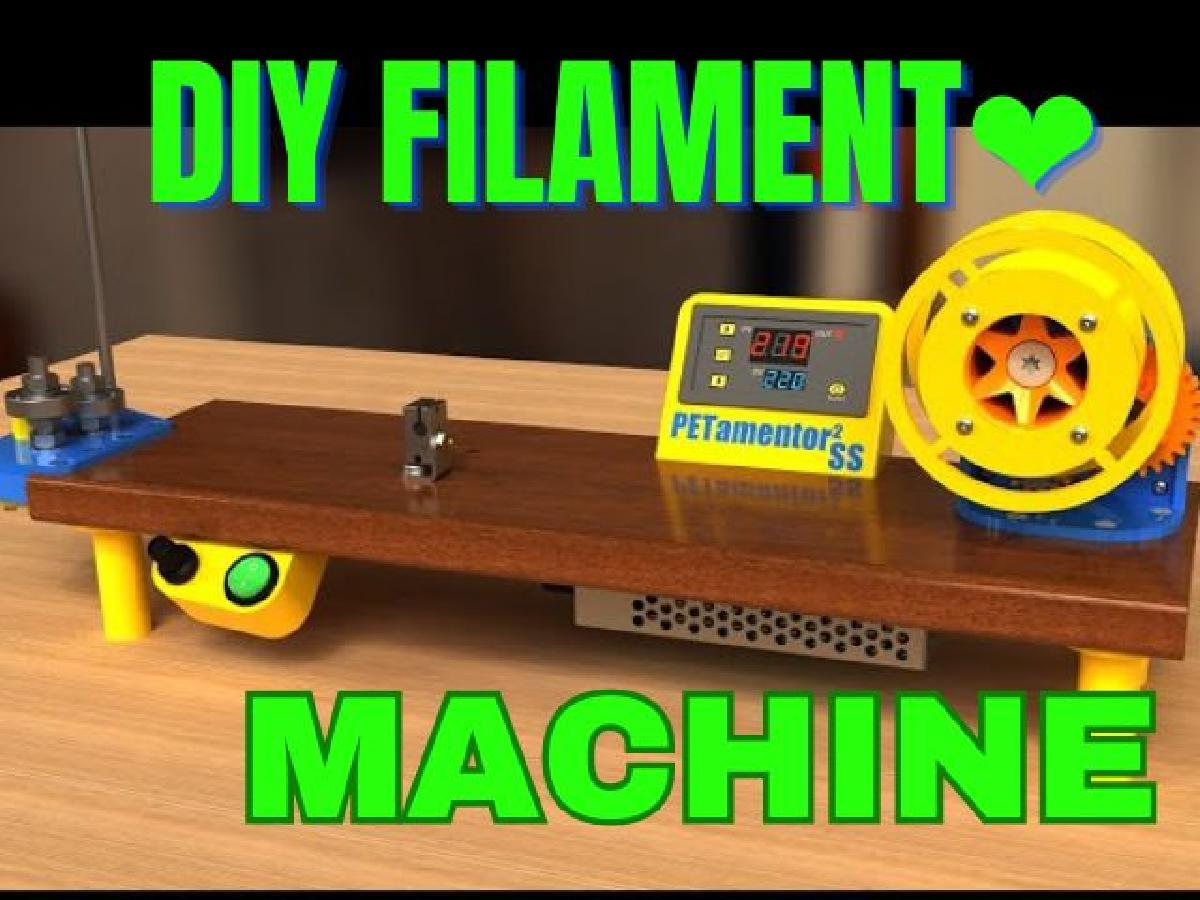 Filamento PET DIY PETamentor2 SS (atualizado por Matthieu)