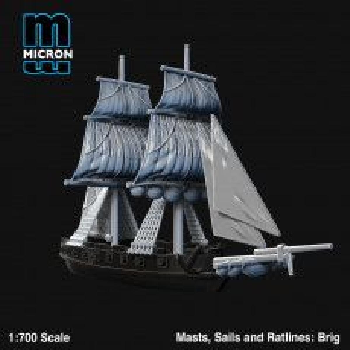 Mastros, Velas e Ratlines: Brig