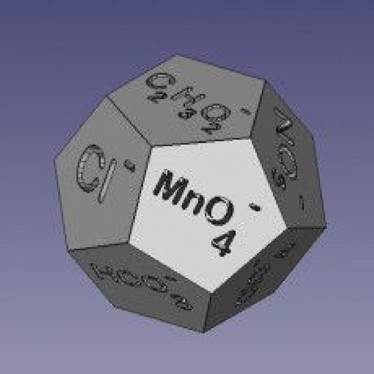 Dados de íons químicos