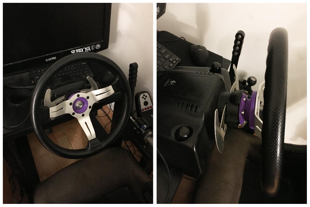 Logitech g27 Adaptador de volante