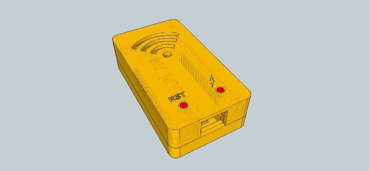 ESP8266 ESP 12E nodeMCU Lua Caso