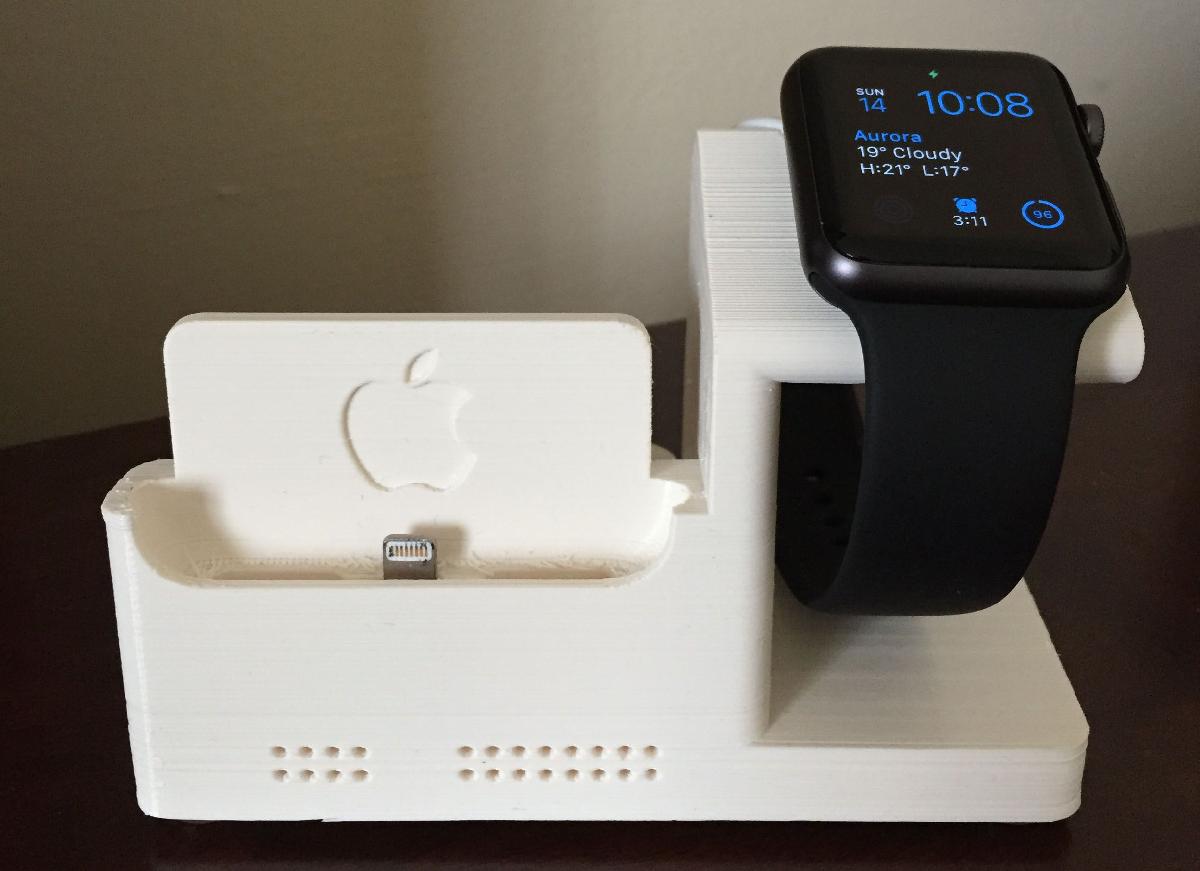 iPhone 6 Dock com Apple Watch Charging Station integrado