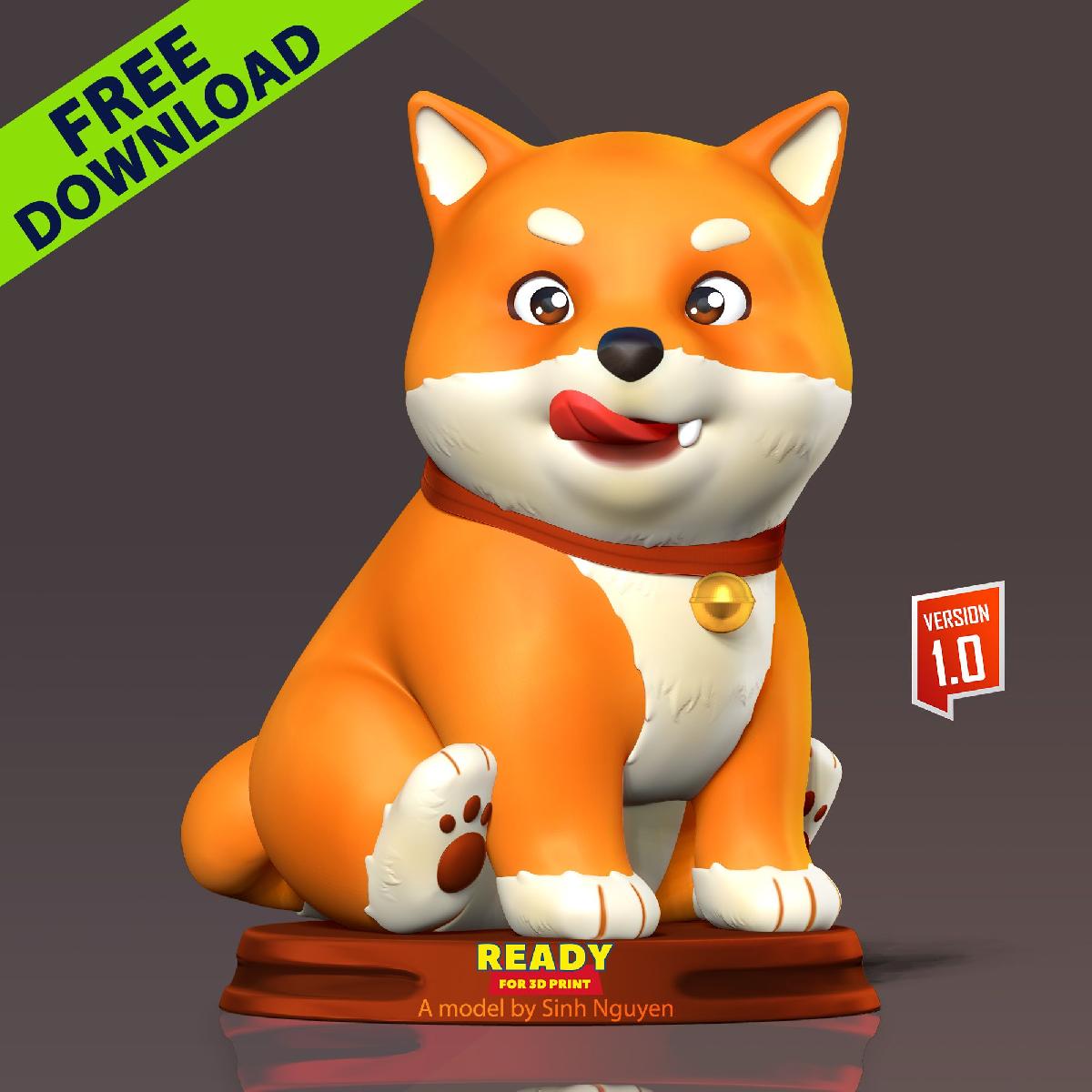 Shiba Inu Feliz Ano Novo 2023