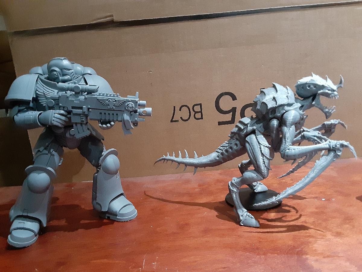 Semi Posable Xeno Bug Lego Articulado