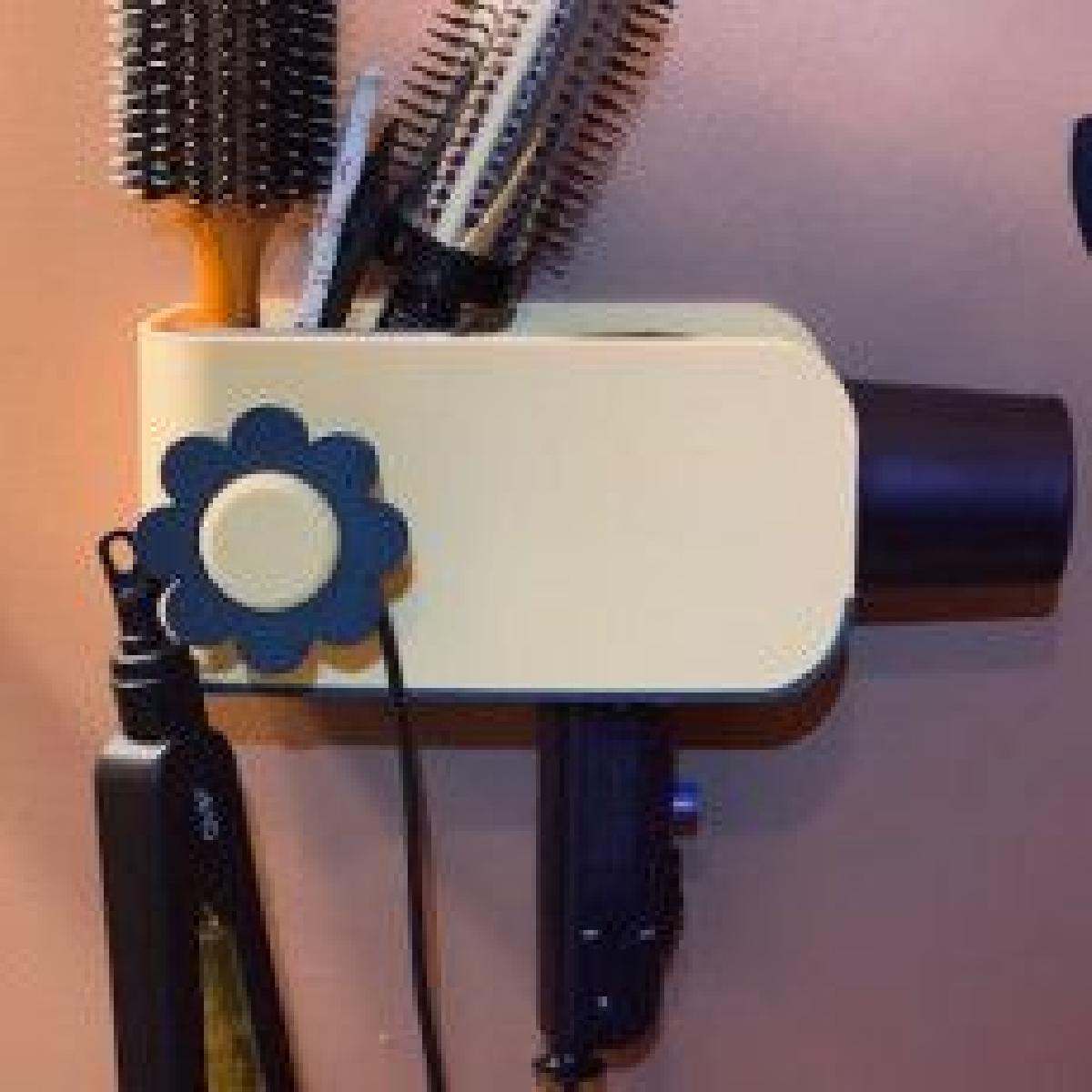 Suporte para secador de cabelo