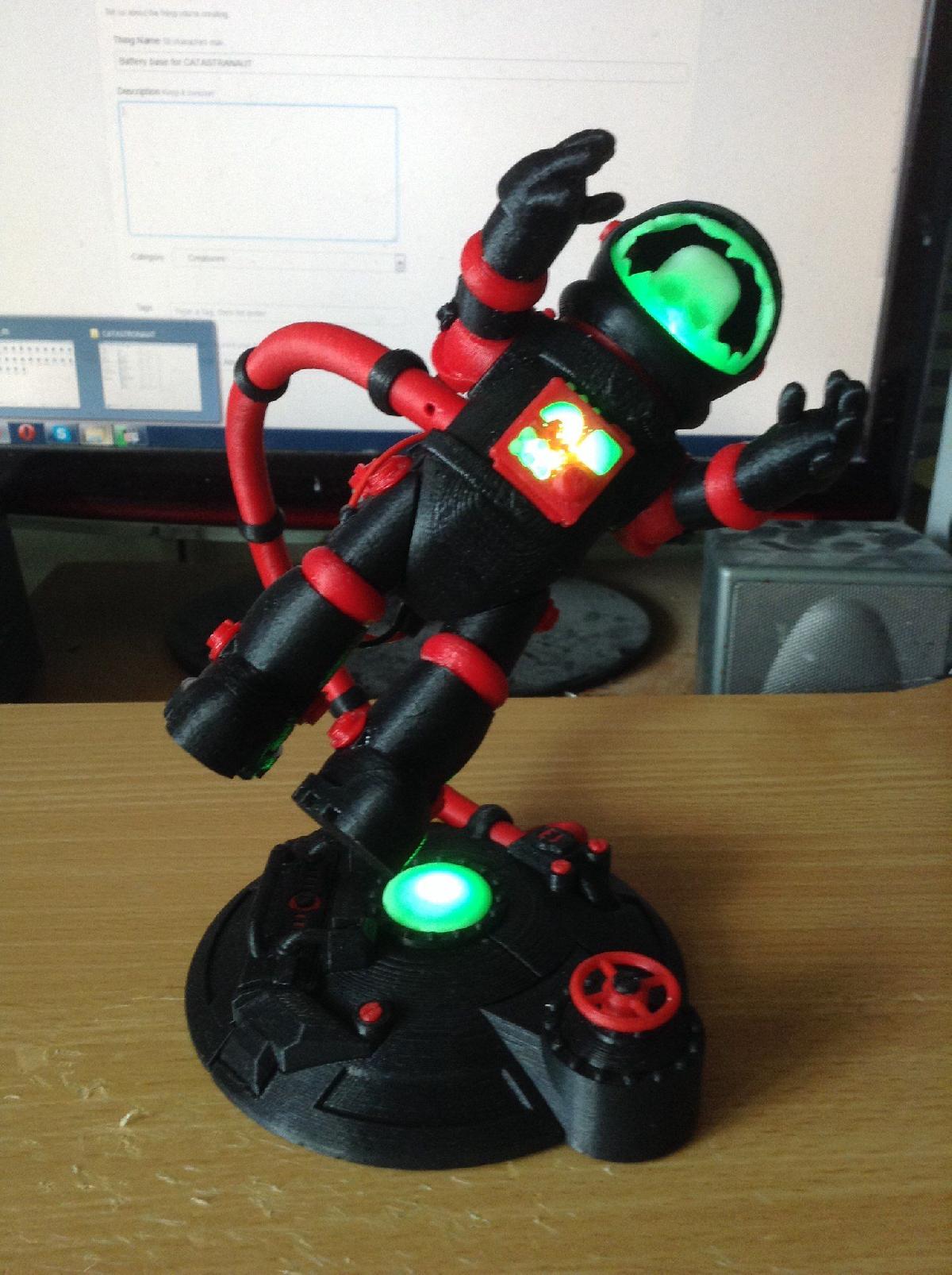 Base da bateria para CATASTRANAUT