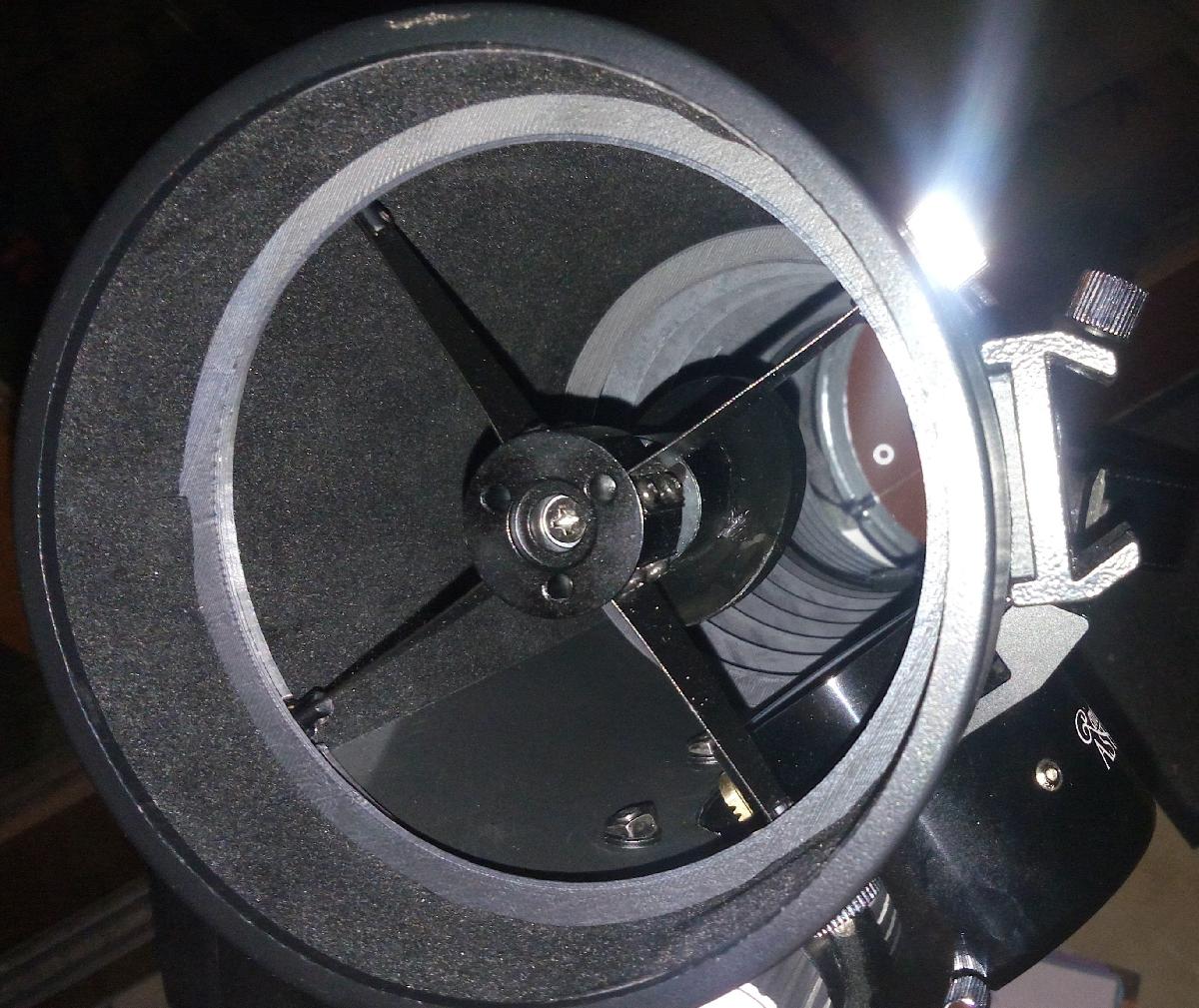 Orion Starblast 4.5 / 114mm telescopio tubo defletores