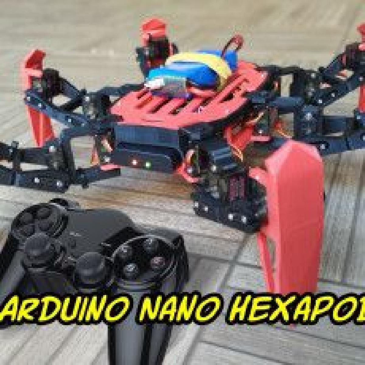 Arduino nano Espada Perna Hexapode