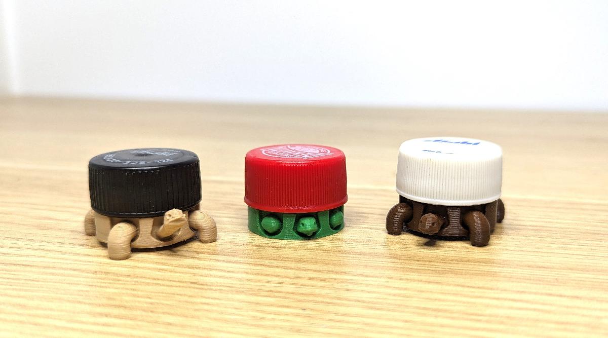 Tampa de garrafa Turtle