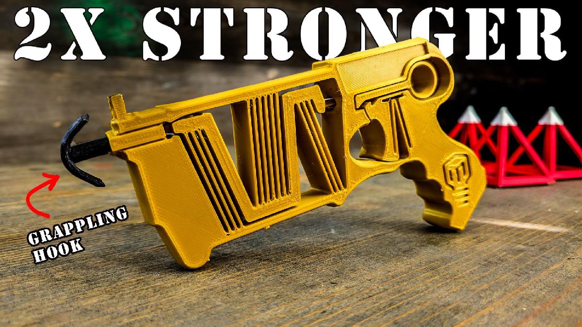 Blaster mais forte e compativel (com gancho de grappling!)