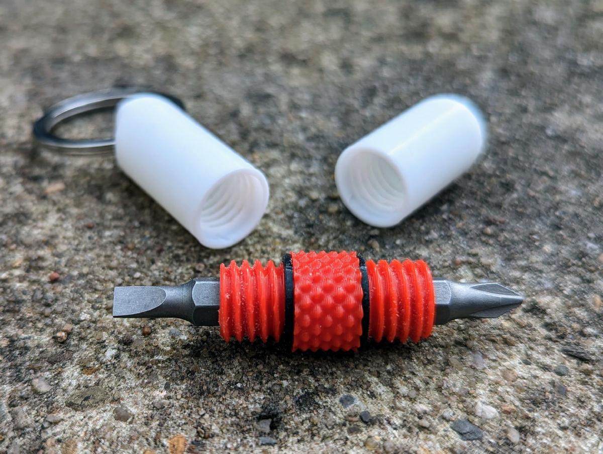 Mini Chaveiro Driver Double Bit