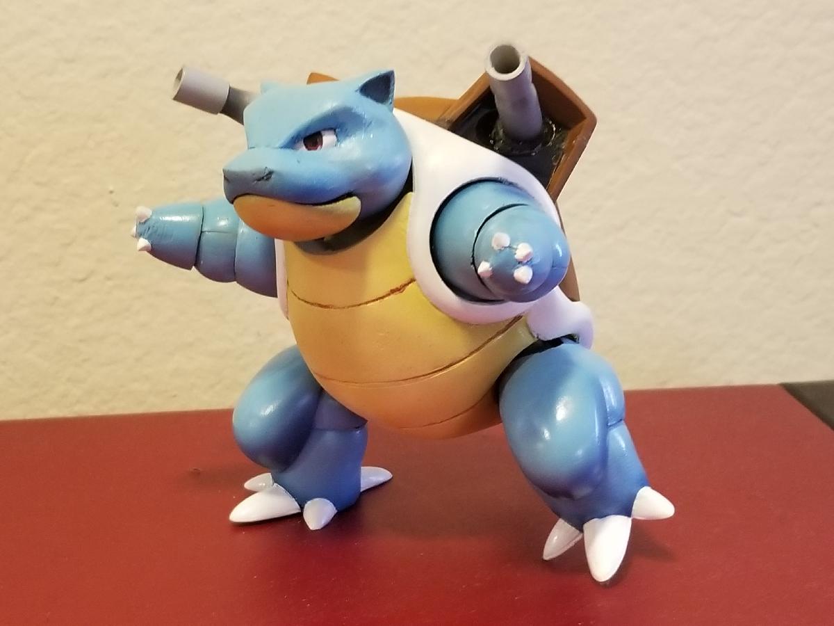 Figura de acao da blastoise