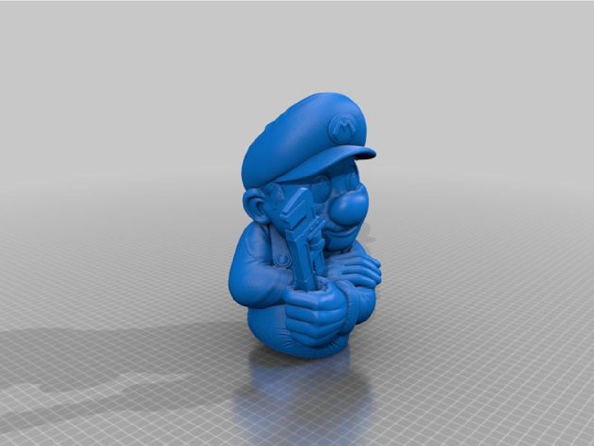 WICKED MARIO E LUIGI: TESTADOS E PRONTOS PARA IMPRESSAO 3D