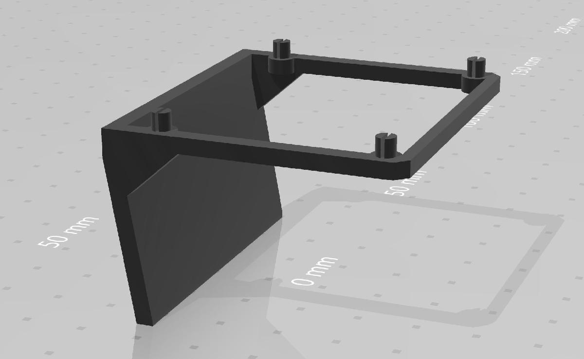 Suporte para placa Thrustmaster Cougar Force Sensor