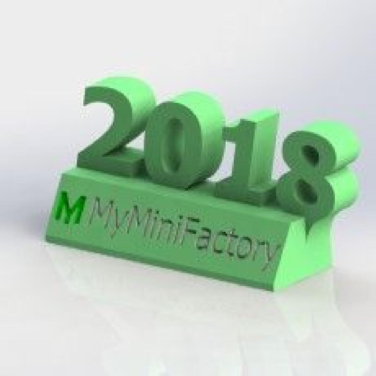 Decoracao MyMiniFactory 2018