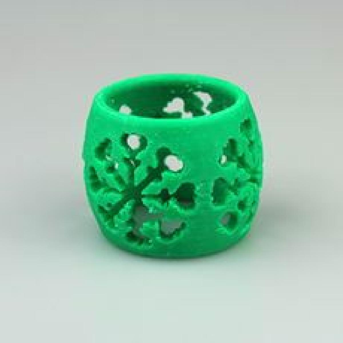 Anel de guardanapo de floco de neve