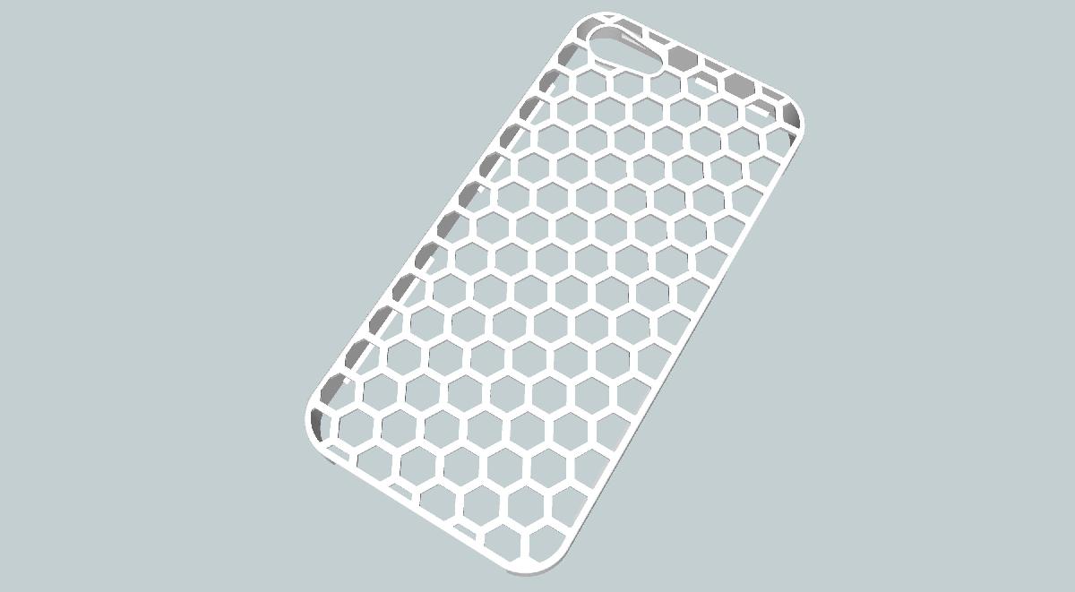 Capa para iPhone 5 Honey Comb