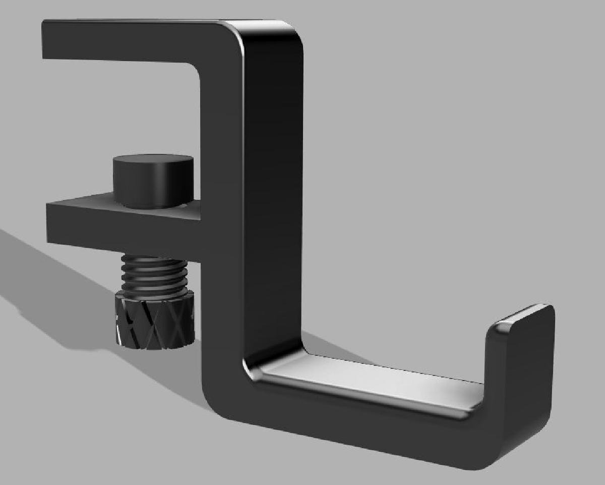 Suporte para fones de ouvido de mesa   Atualizado