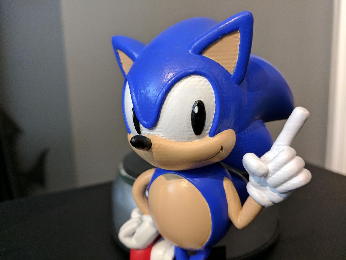 Sonic o ouriço! (com logotipo)