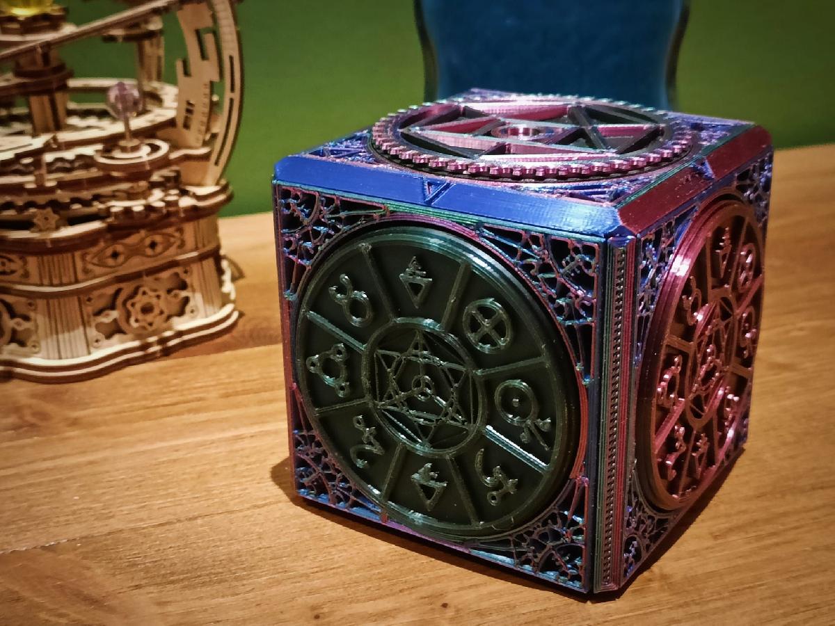 Cubo do Alquimista Caixa de Combinacao de Quebra cabecas
