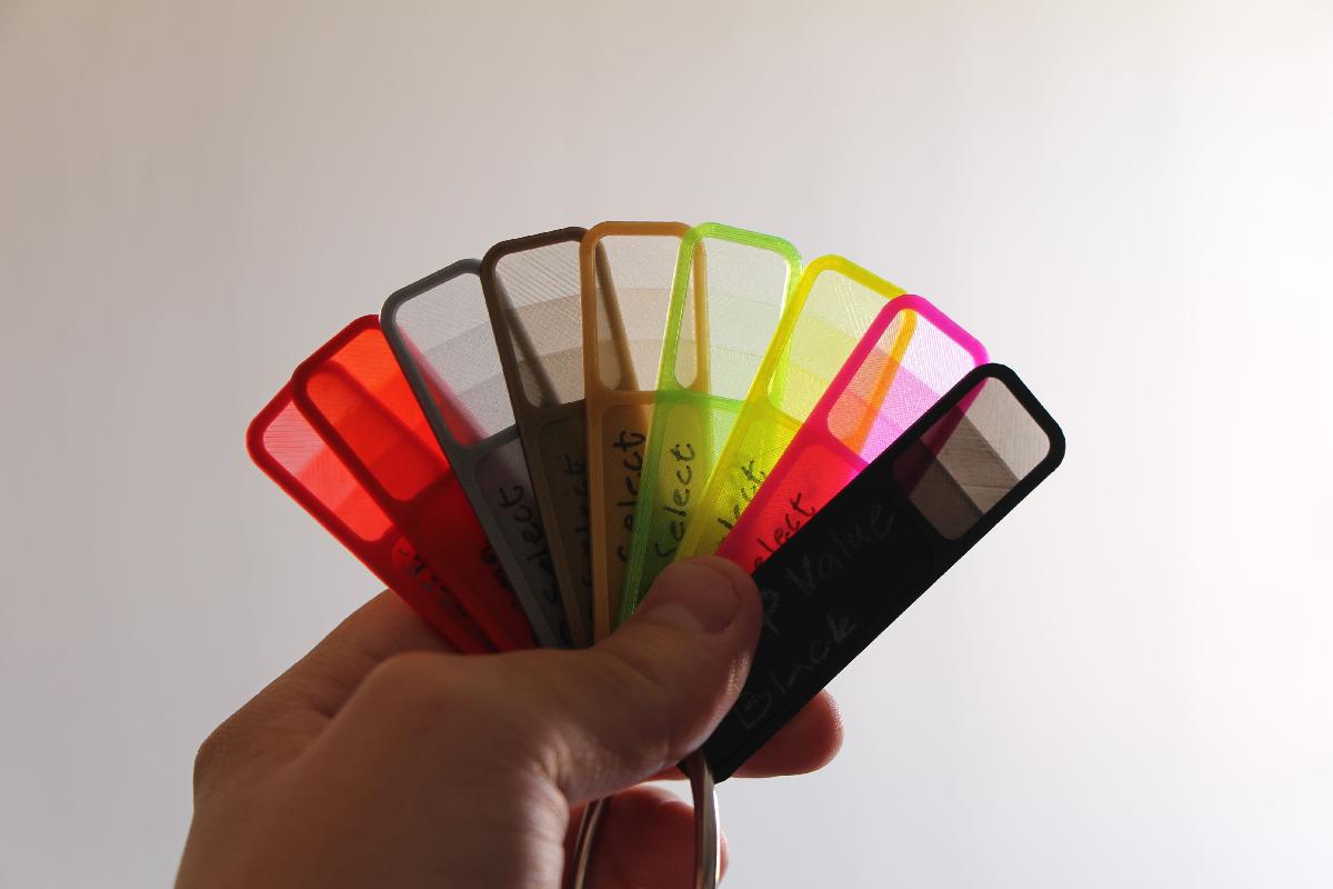 Mais uma amostra de filamento