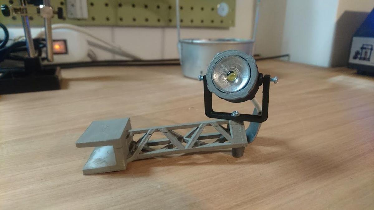 Holofote miniatura