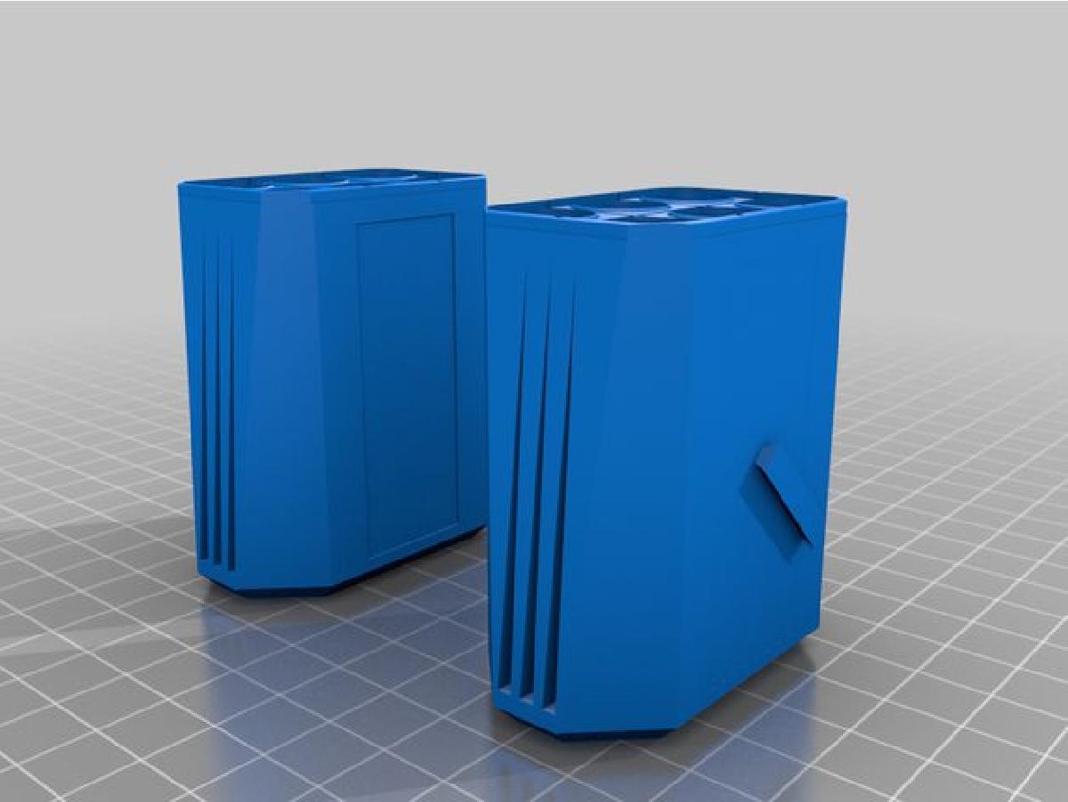 Porta canetas Missile Turret Compativel com Gridfinity