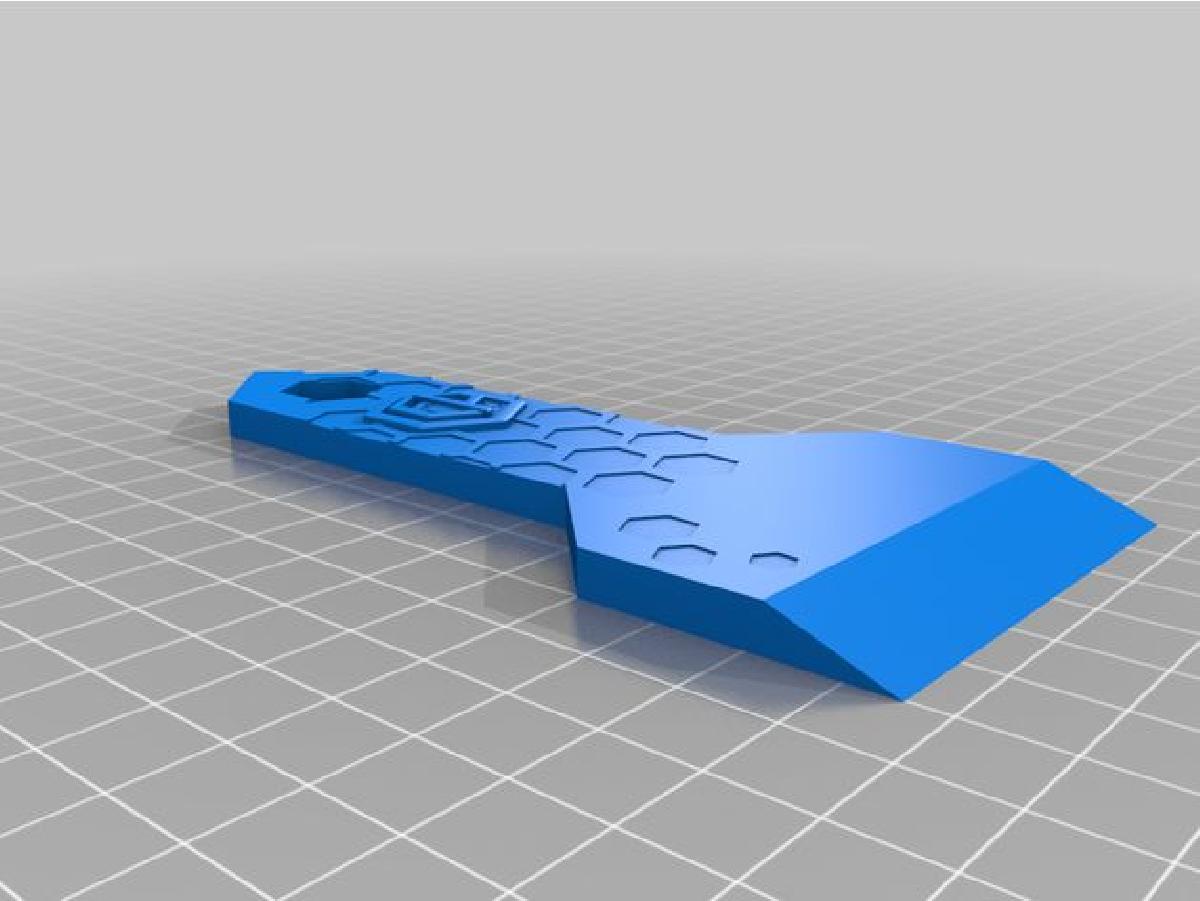 Raspador de impressao 3D