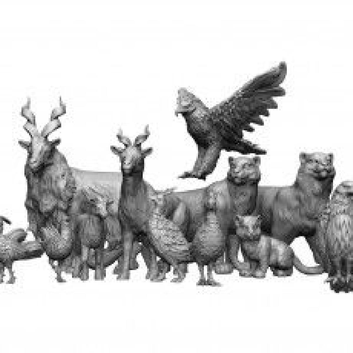 Animal Set 9   Animais do Himalaia