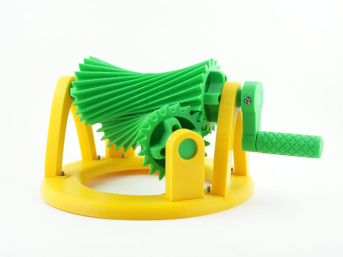 Modelo de engrenagem hiperboloidal