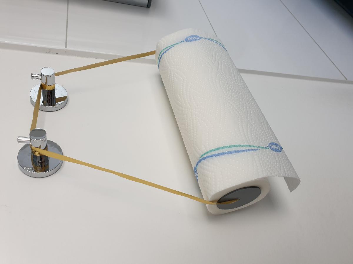 Suporte de papel toalha de cozinha