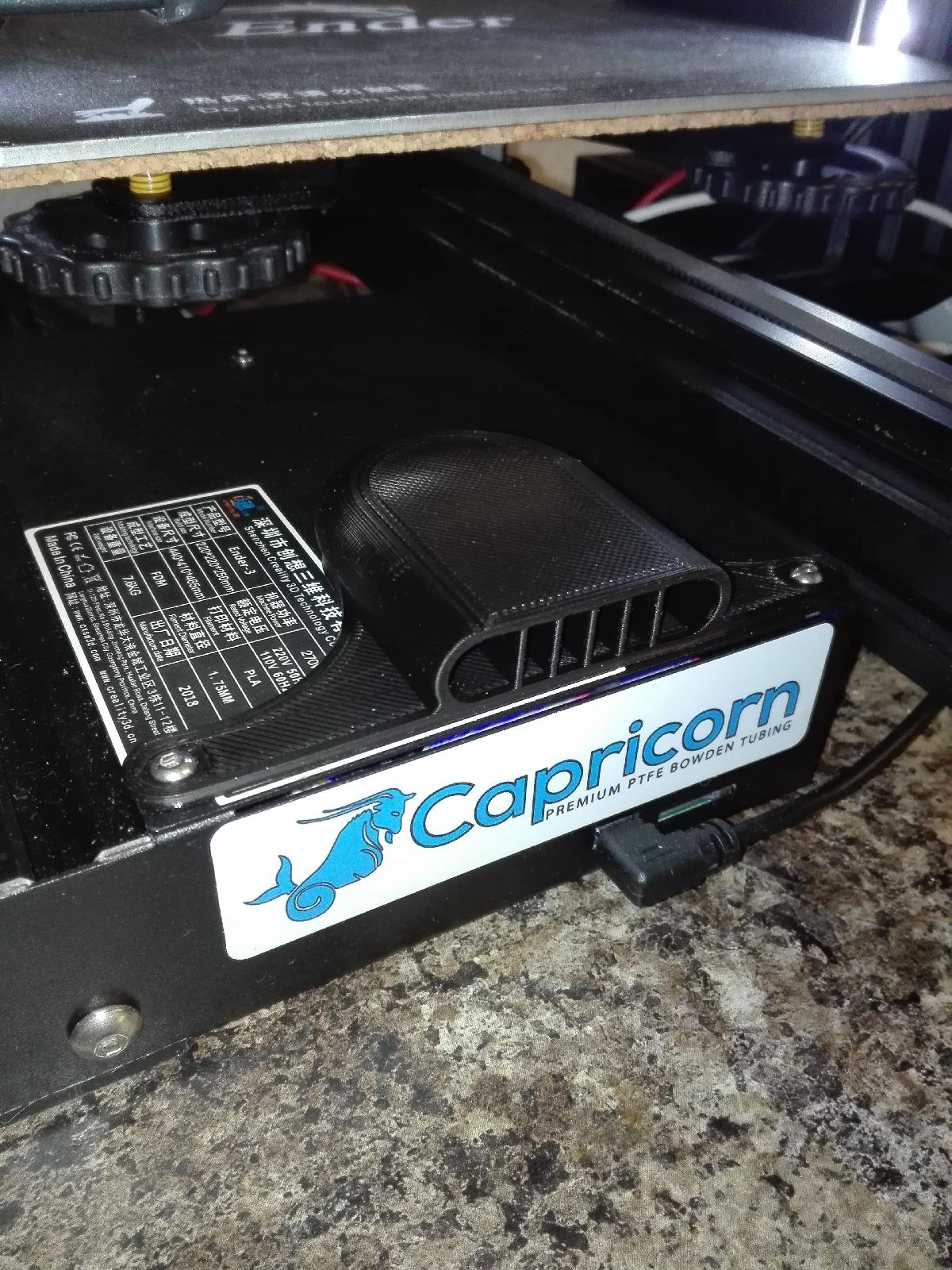 Creality Ender 3 protetor de ventilador de placa