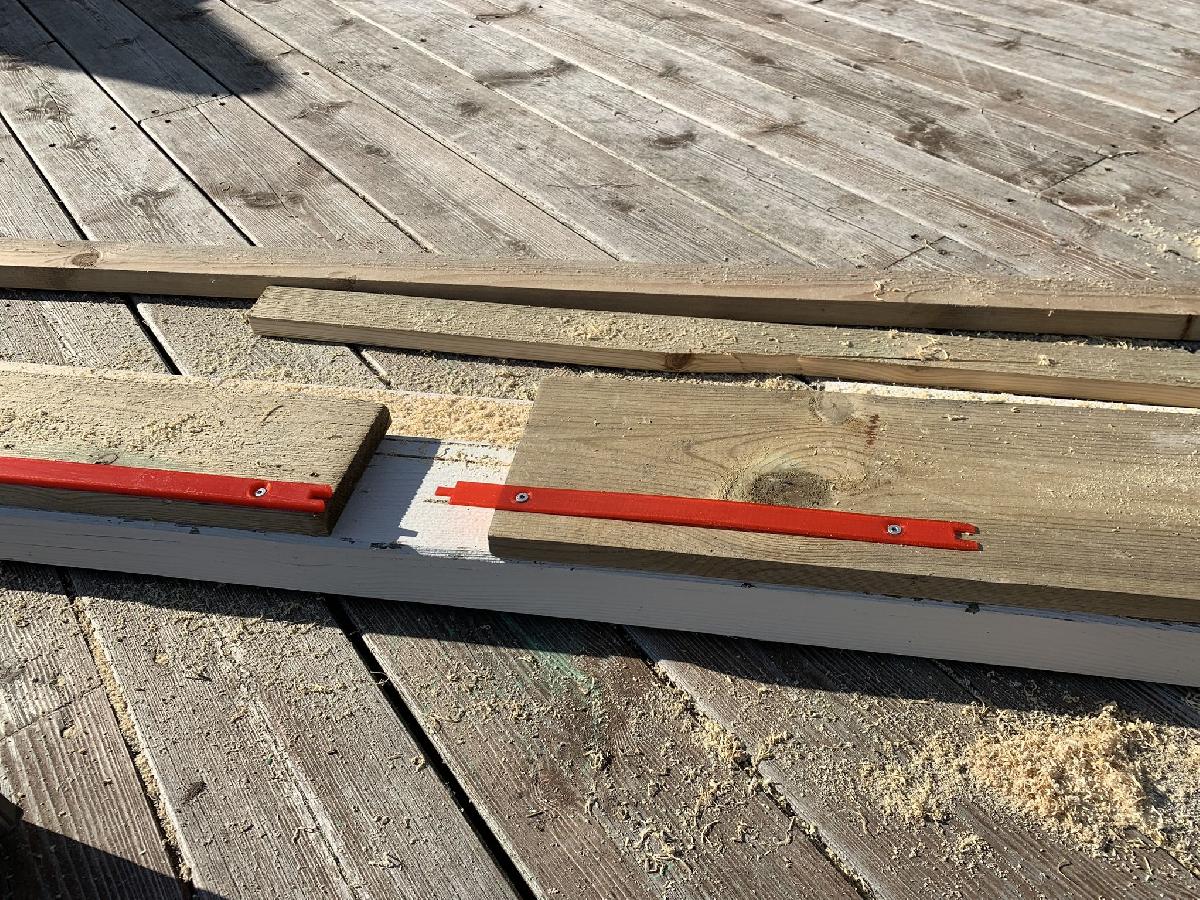 Trilho guia da serra circular de Ryobi