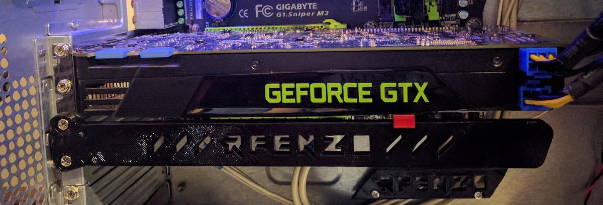 Suporte a placa gráfica high end