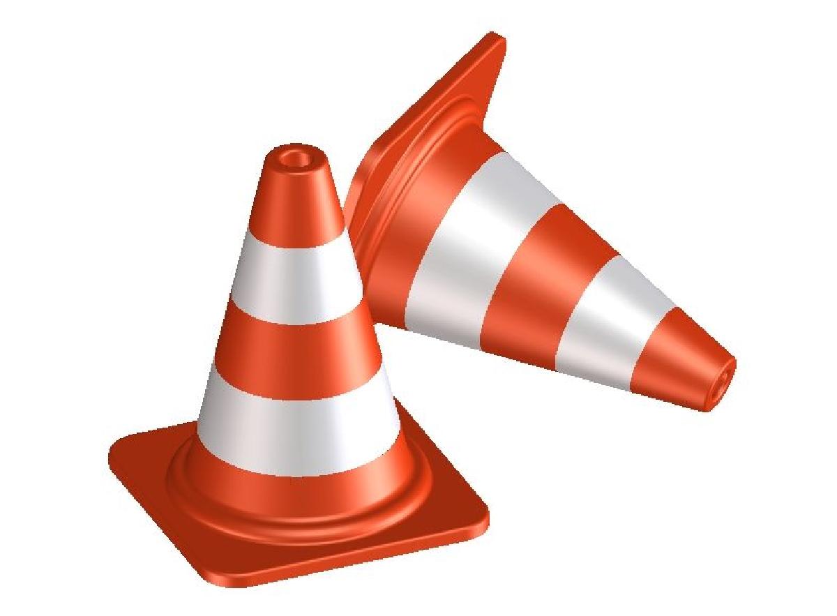 Cone de Tráfego (Extrusão Dupla)