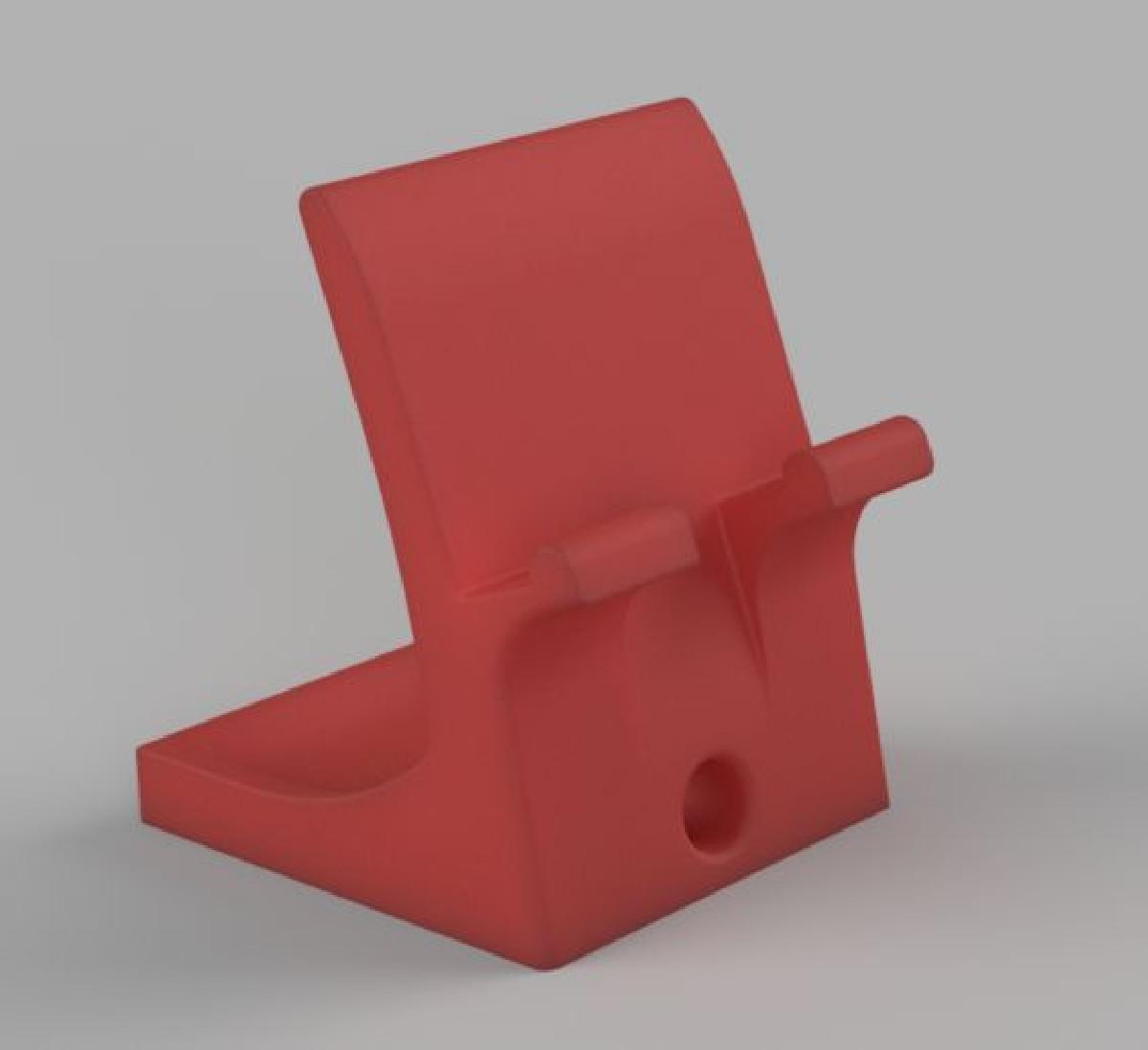 Suporte de telefone com armazenamento