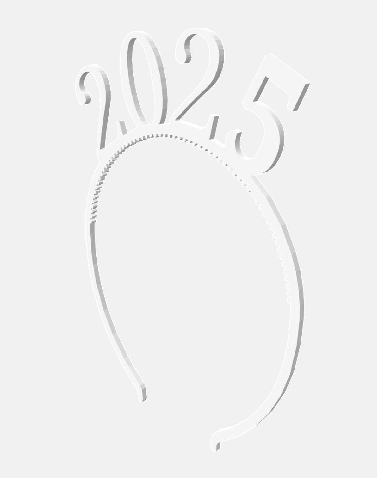 HEADBAND DE ANO NOVO 2025