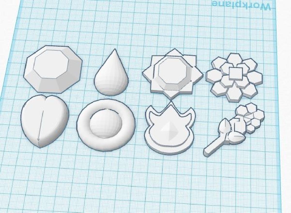 Conjunto de emblemas Kanto
