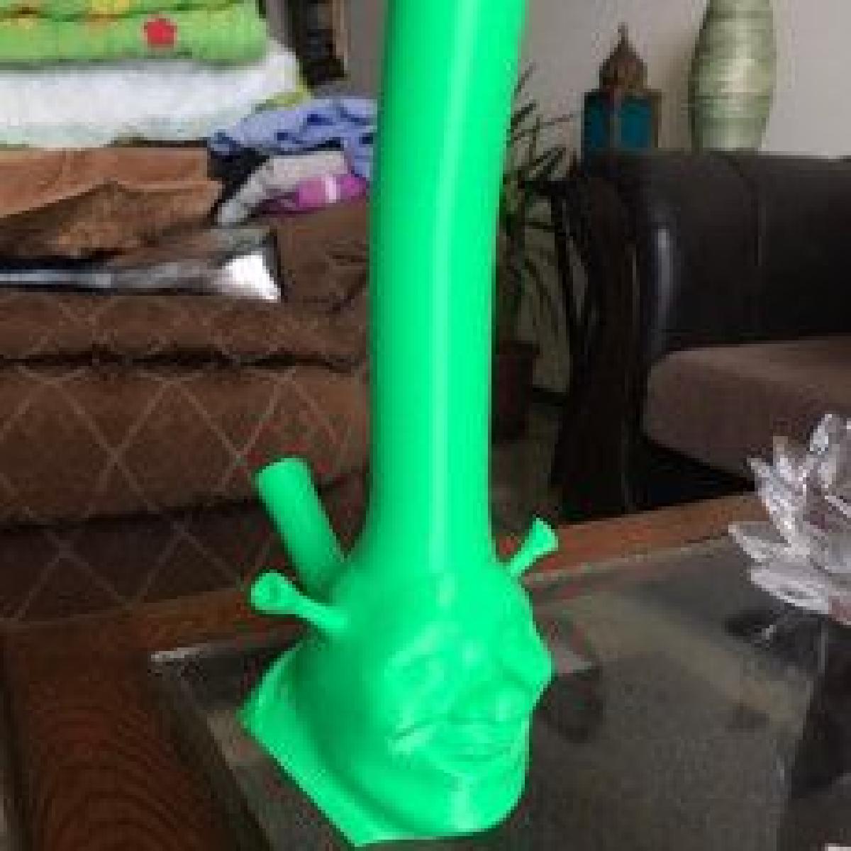 Imprimir STL Shrek bong Modelo 3D - 108086