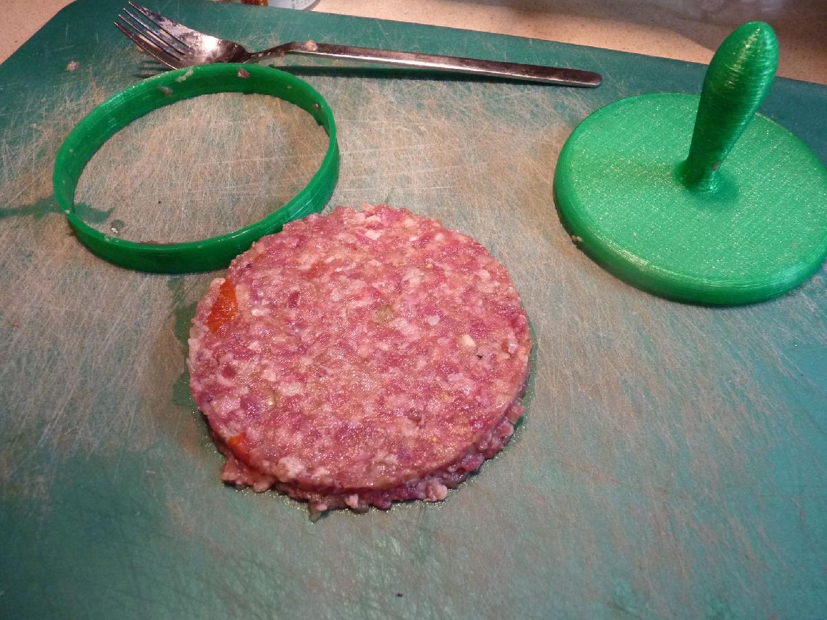 Imprimir um hamburguer