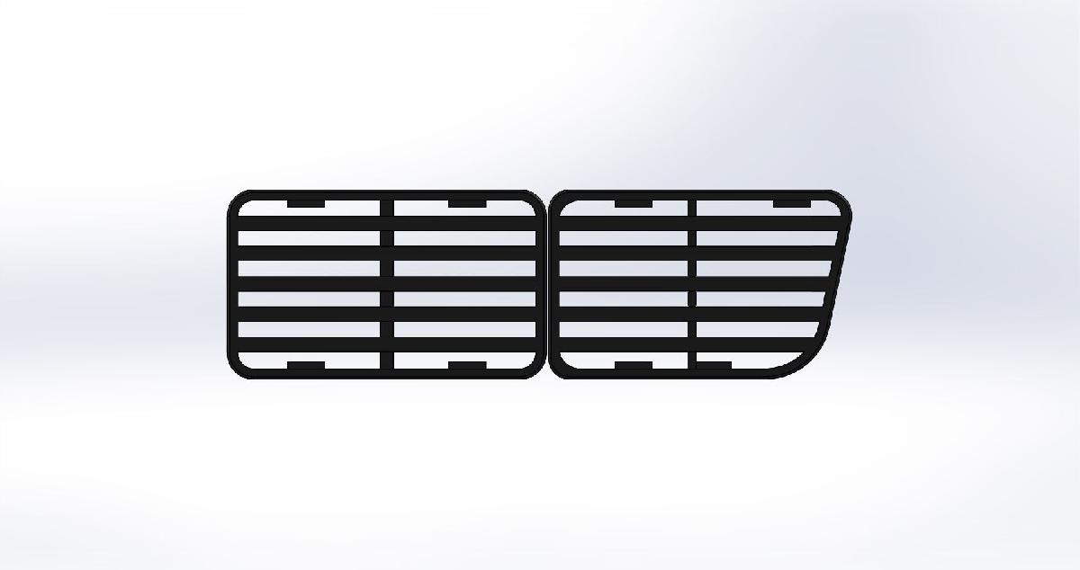 Cache anti brouillard golfe MK3