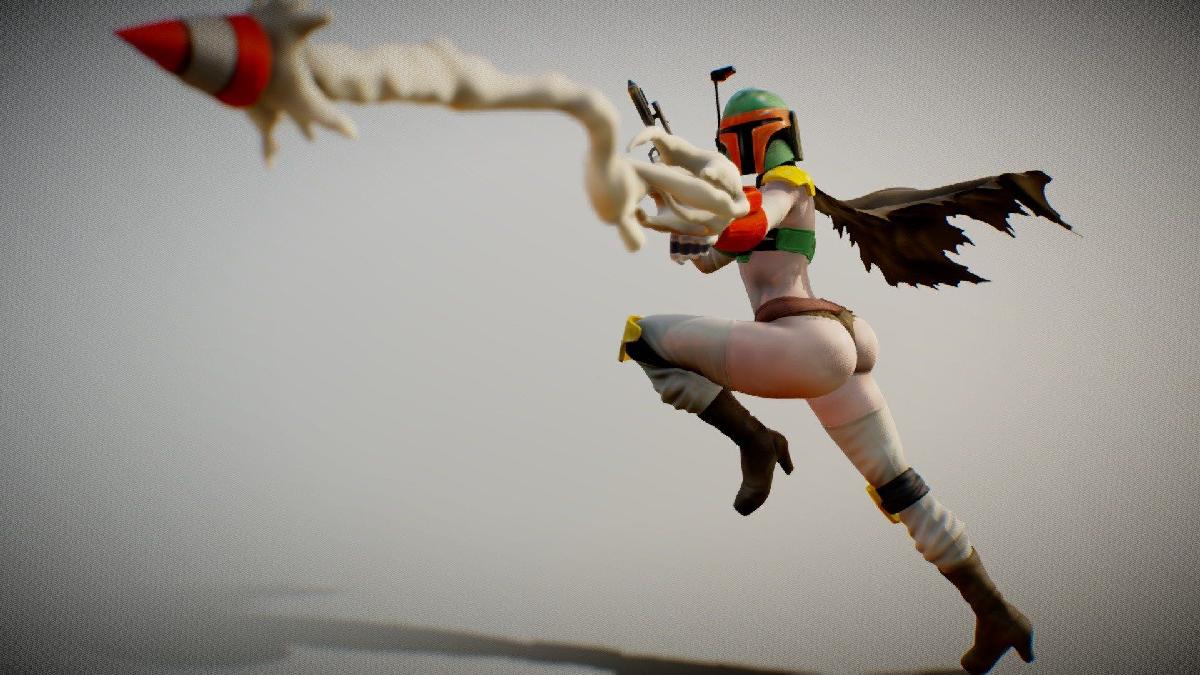 boba fett menina