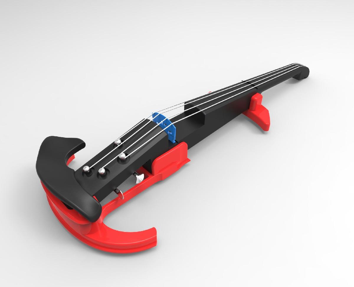 Fácil impressão Violino Elétrico.
