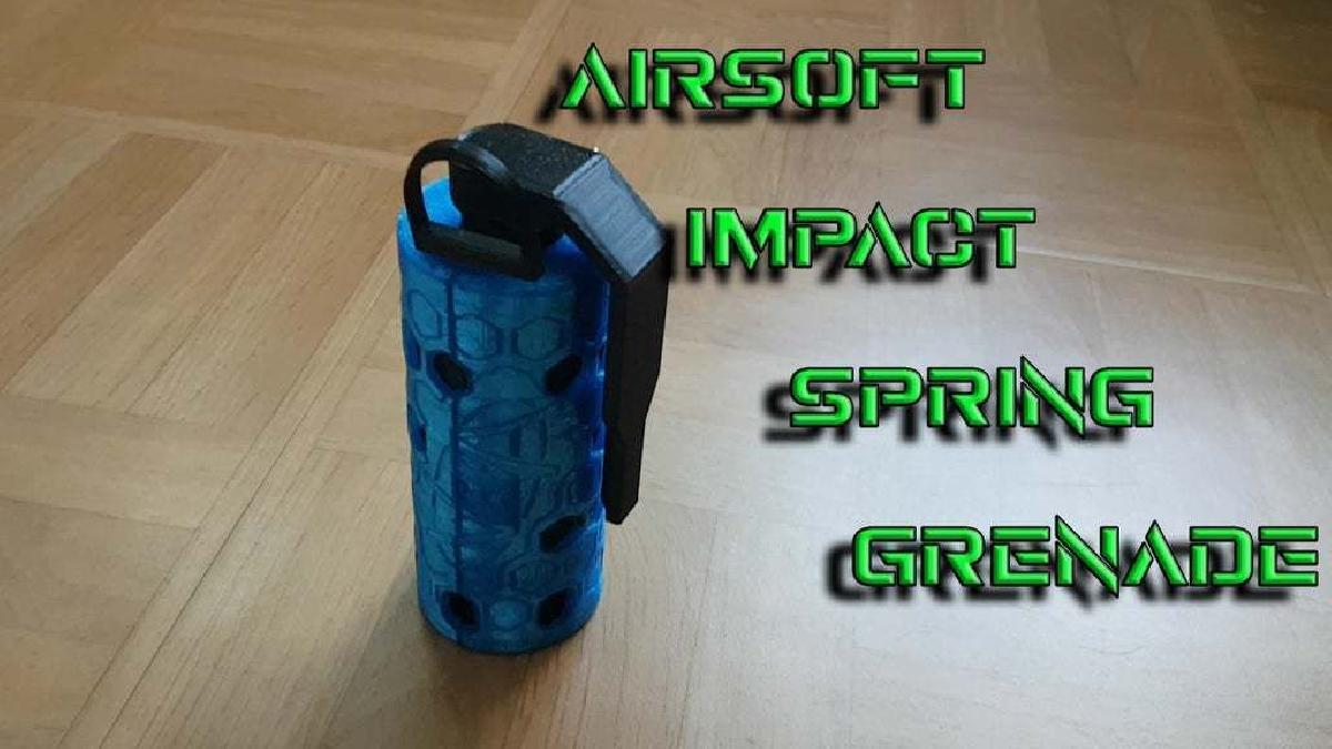 Airsoft Impacto Spring Grenade