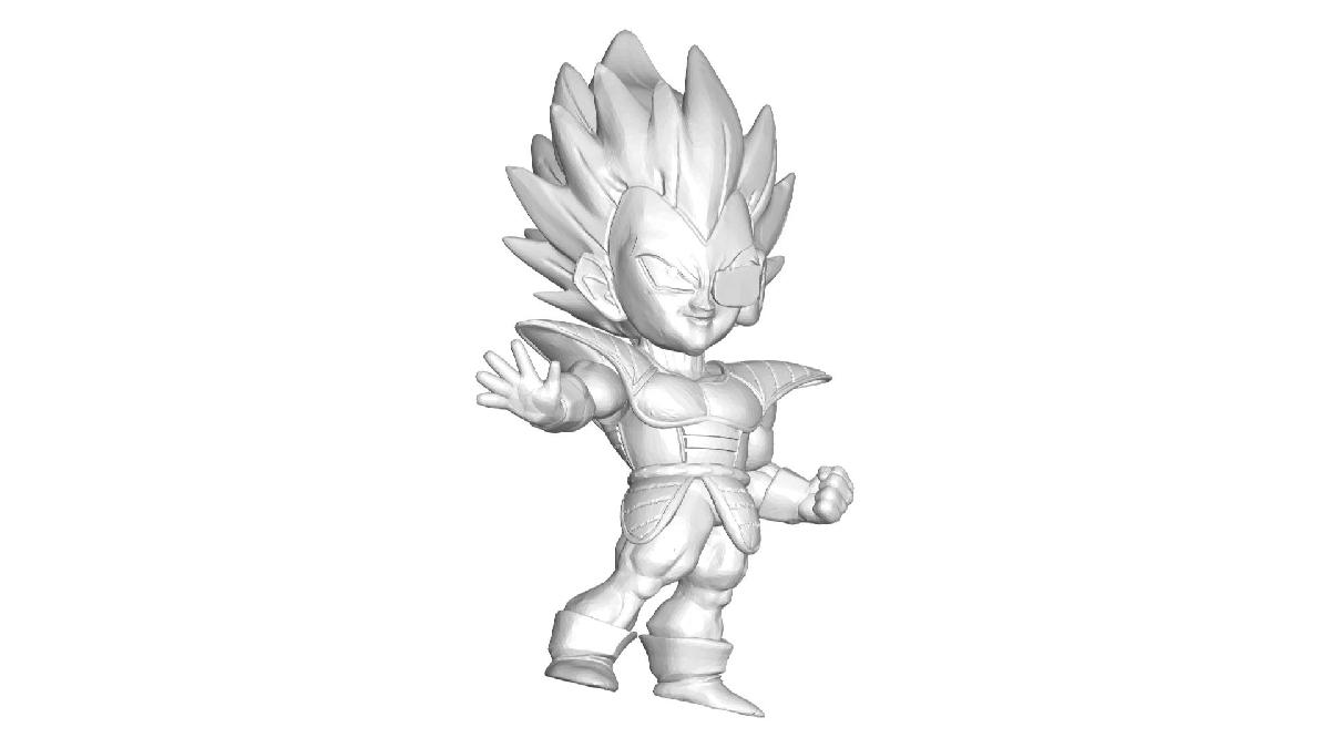 DRAGON BALL Z DBZ / FIGURA COLECIONAVEL EM MINIATURA DRAGON BALL Z DBZ VEGETTA