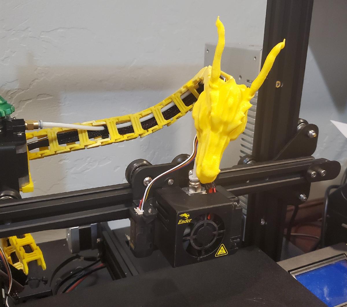 Cabeca de dragao para o final quente