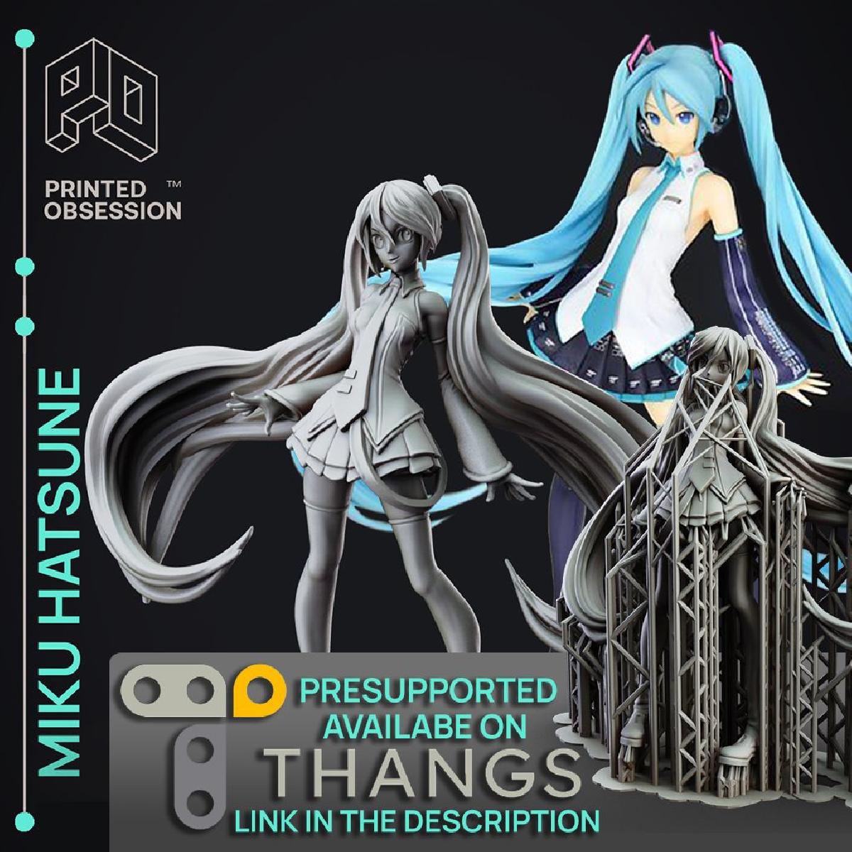 Miku Hatsune   Vocaloid   Brinquedo Fanart Anime