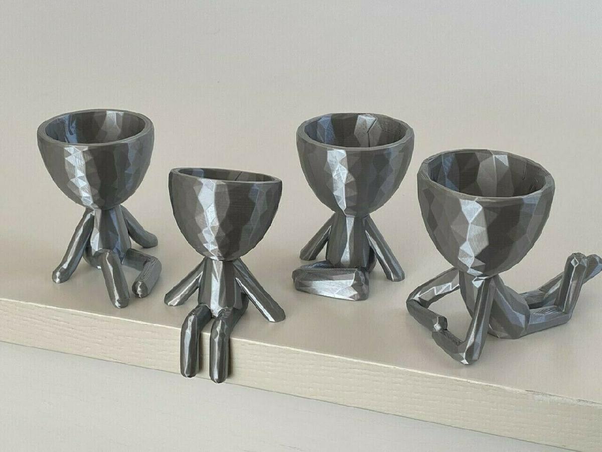 Vaso Vaso Robert Planta Low Poly
