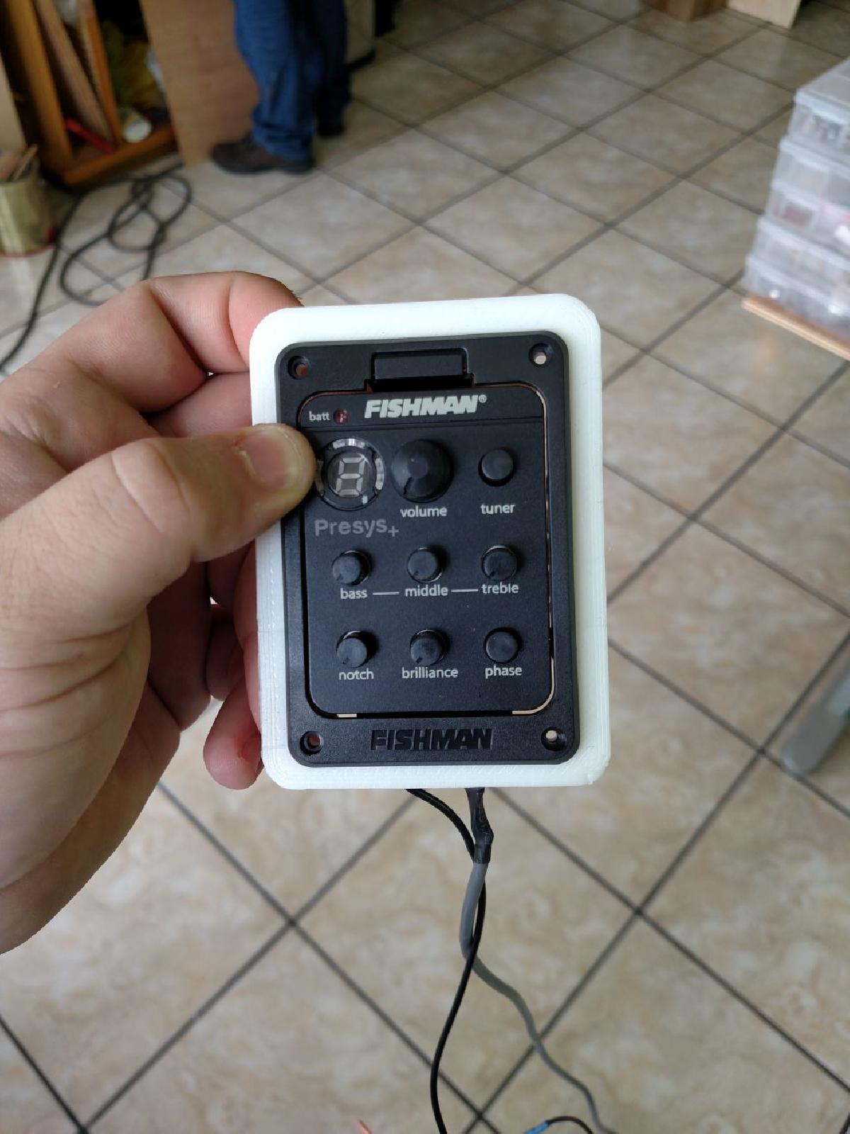 Prefixo Fishman para adaptador de pre amplificador de guitarra Presys