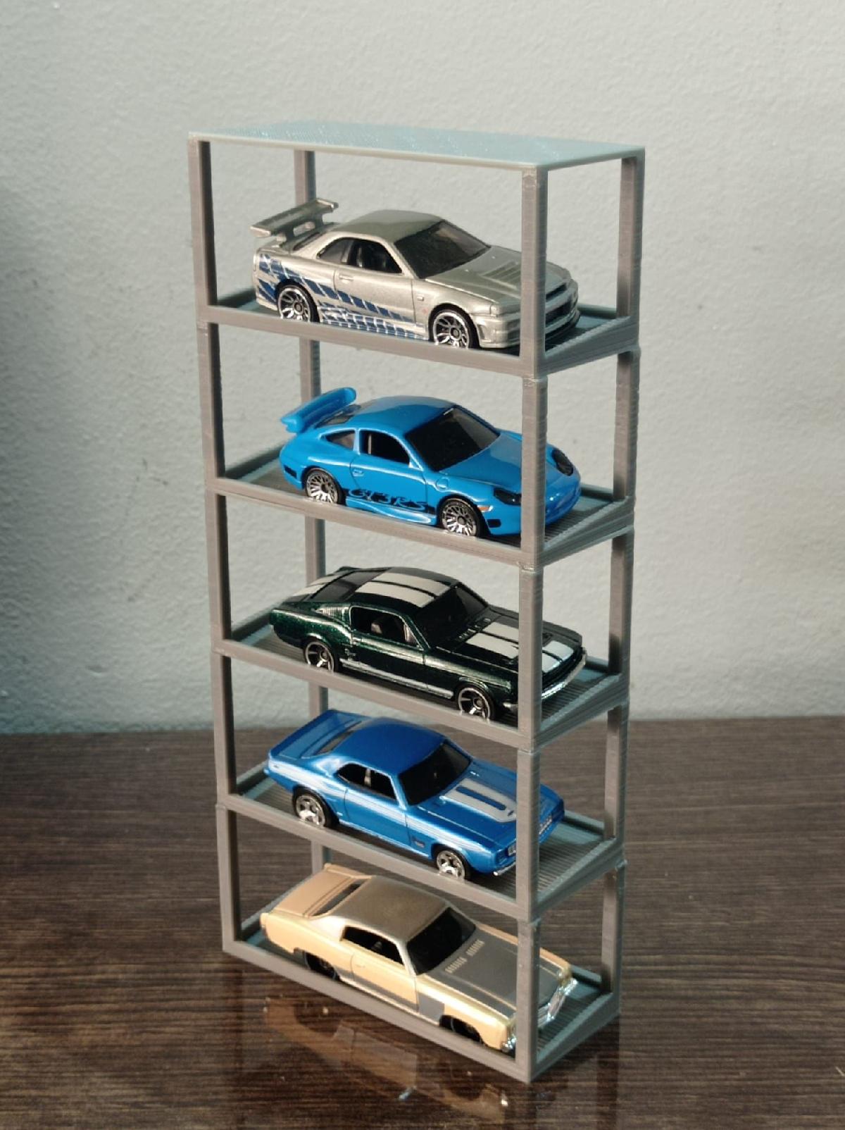 HOT WHEELS prateleira/prateleira 1/64